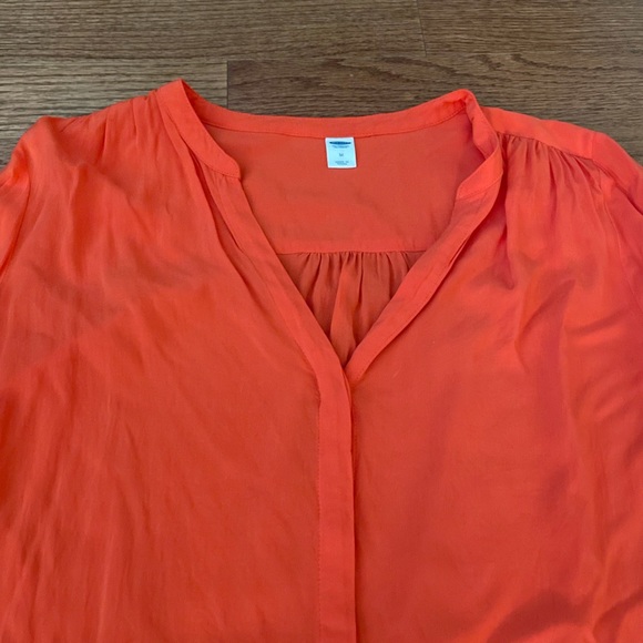 Old Navy Orange Blouse - Picture 3 of 6
